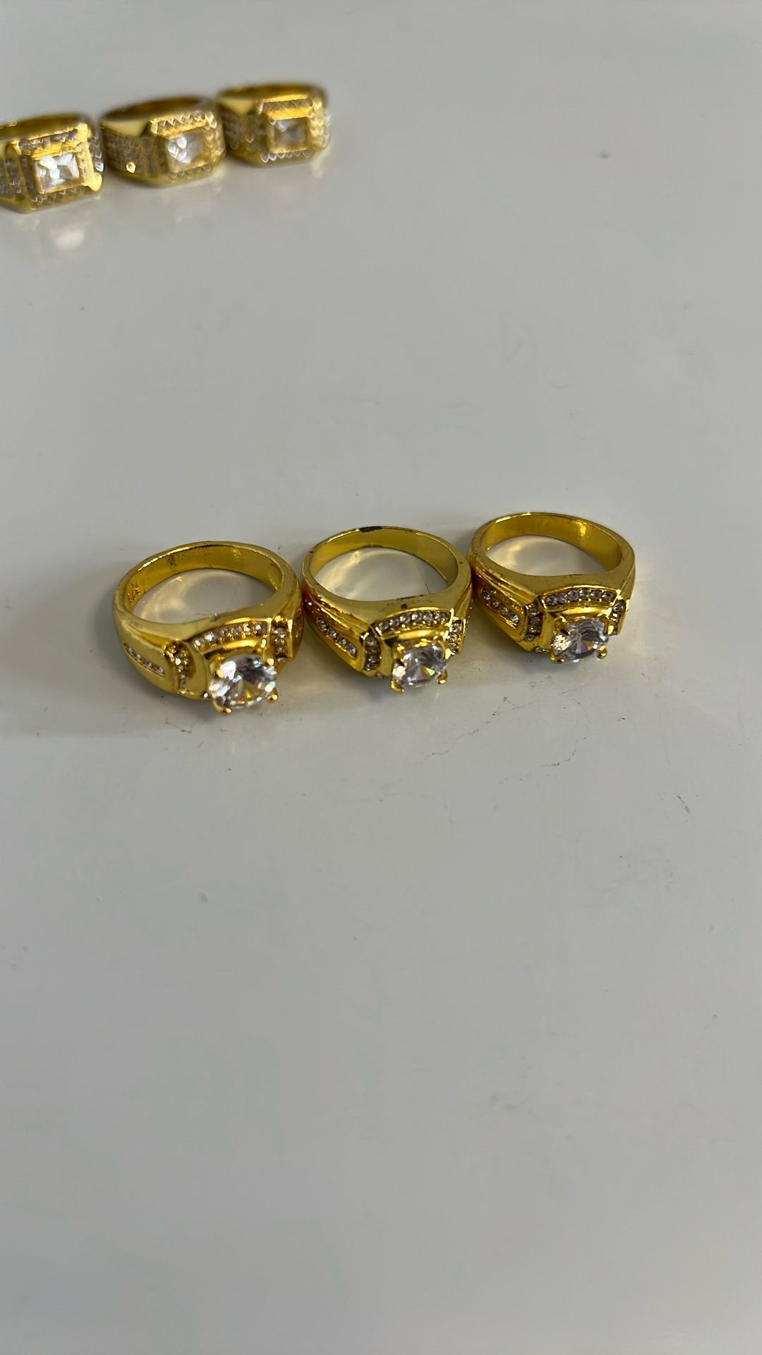 Gold Ring With Diamonds