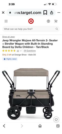 Jeep wrangler Mojave  kids
