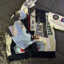 Supreme Patchwork Hoodie