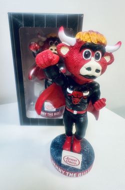 2023-24 Chicago Bulls SGA Super Benny The Bull Bobblehead March/2024 - NBA