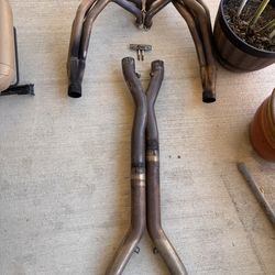 2014-2019 Corvette C7 Texas Speed 1-7/8 Long Tube Headers & Offroad X Pipe