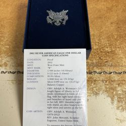 2002 West Point American Eagle proof Coin