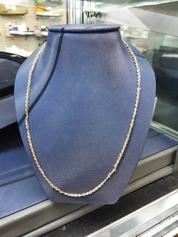 Yellow Gold 14k (.585) 4.8 grams 18 inch