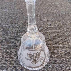 Crystal Glass Dinner Bell
