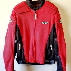 Joe Rocket Padded Motorcycle Riding Jacket  In Great Condition