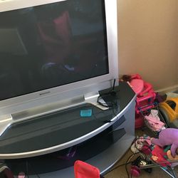 Panasonic works great with entertainment center Selling it just bought a new TV