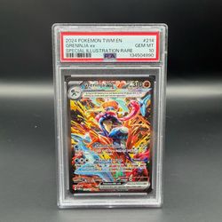 Greninja EX Twilight Masquerade PSA 10