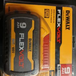 DeWalt FlexVolt Lithium Ion Batteries 9 AH 20V/60V MAX