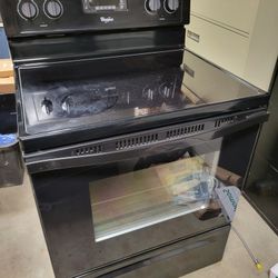 Whirlpool Electric Glass Top Oven