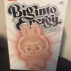 100% Authentic Big Into The Energy Pop mart The Monster Doll Blind Box.