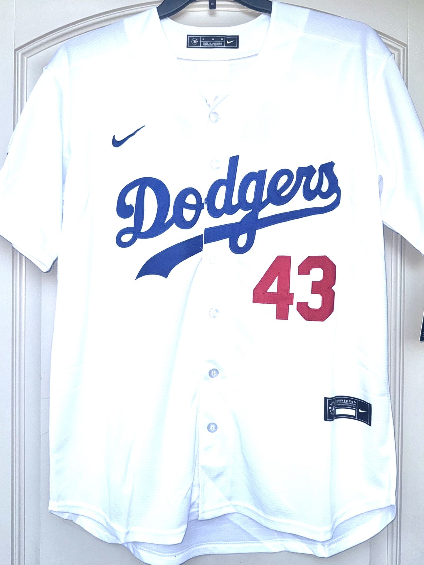 2XL - DODGERS #43 ANTHONY BANDA JERSEY