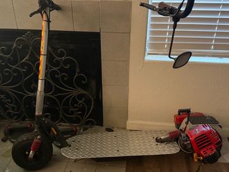 Custom go ped scooter