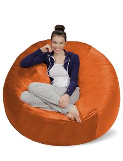 5-foot Bean Bag Chair Large Memory Foam Bean Bag