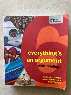 Everything’s an argument (book)