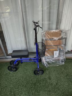 Knee scooter/wheel walker (Both items)