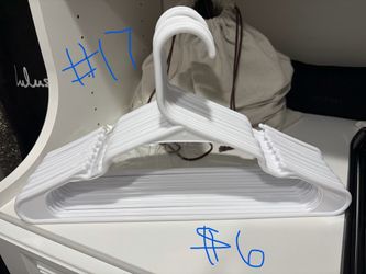 Assorted Clothing Hangers - Plastic and Non-Slip Sets