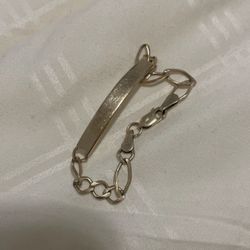 10k Toddler Bracelet 