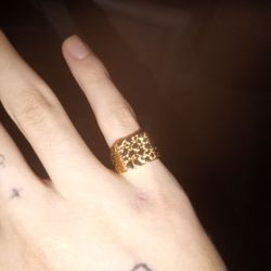 10k Gold Nugget Ring