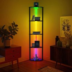Corner shelf , LED Lights