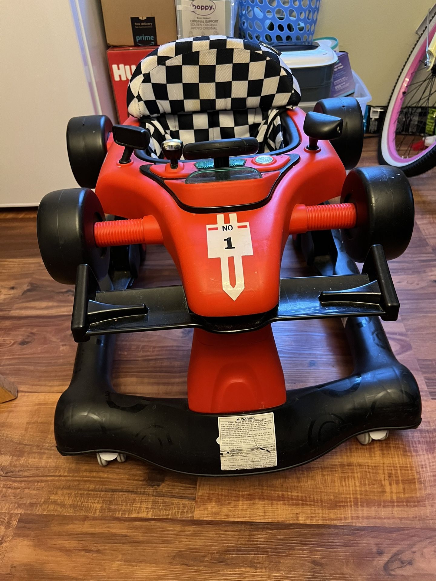 Race Car Baby Walker