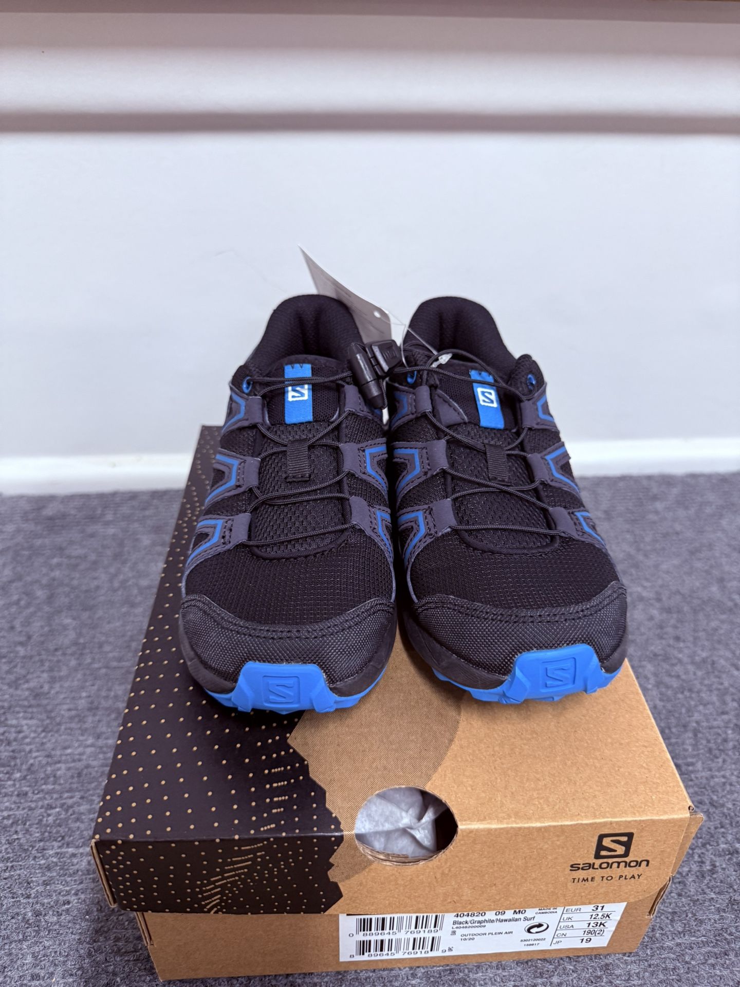 Salomon Speedcross J Trail Running Shoes – Size 13K (Youth) Brand New