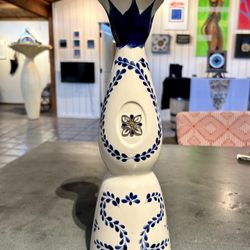 Clase Azul Tequila Bottle Pre-drilled for Lamp Conversion