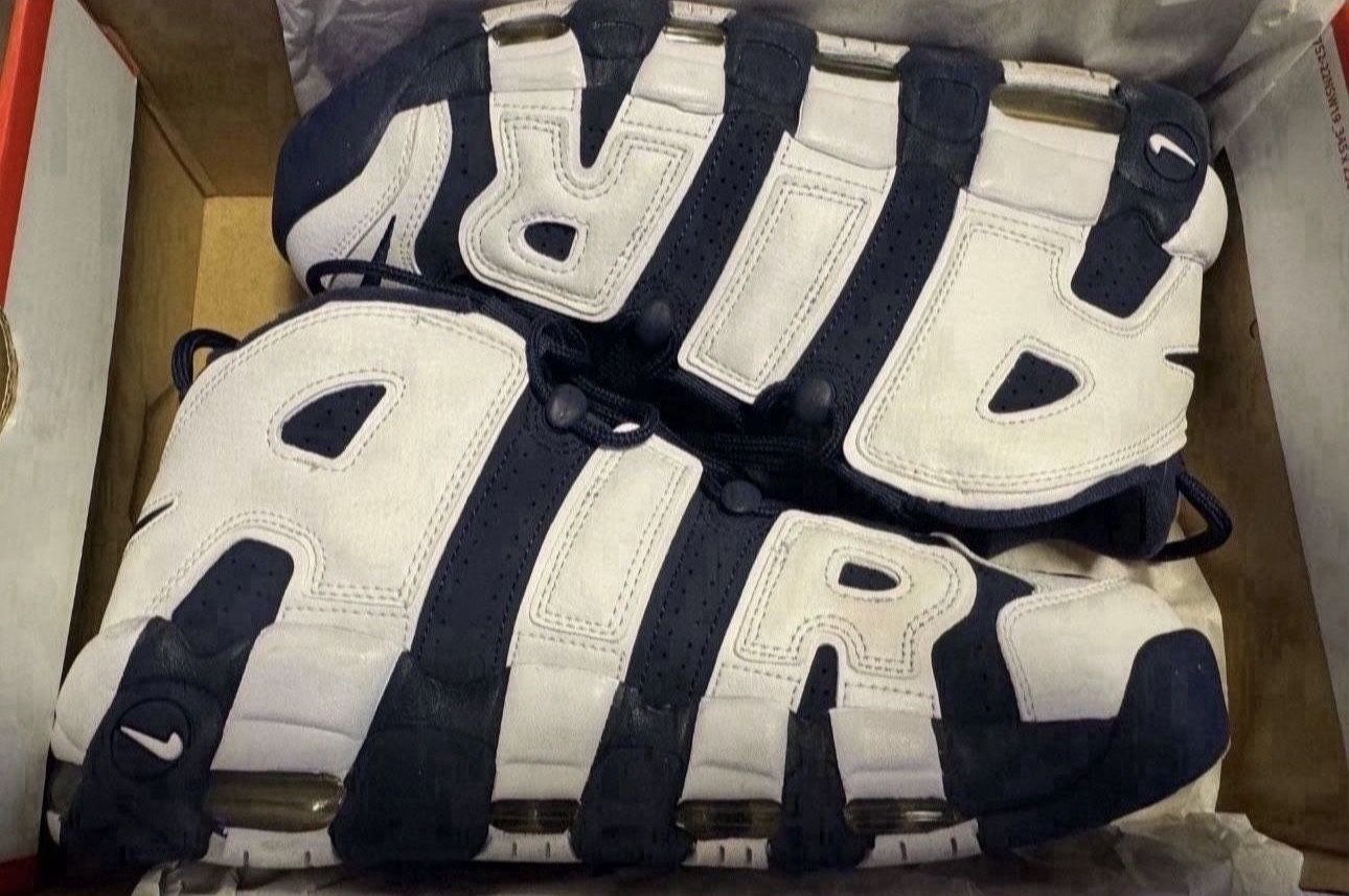 Nike More Uptempo 96 (size 10) FIRM ON PRICE (NO TRADES)