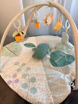 Skip hop Garden Oasis Baby Playmat: Botanical Pattern