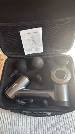 Xlient Fascia Massage Gun with Case and Attachments