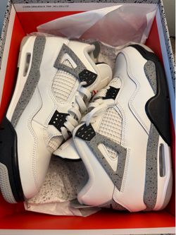 Retro 4 White Cement