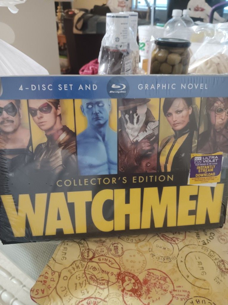Watchmen Collectors Edition Blu Ray Box Set