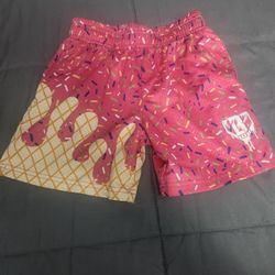 Boys Baseball Ice Cream Shorts
