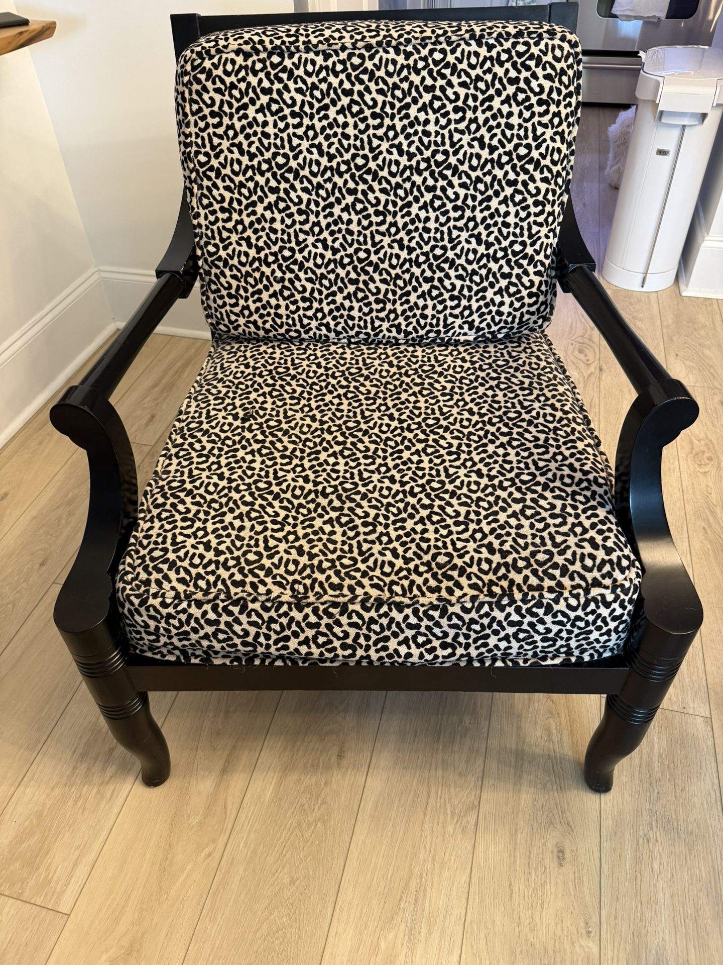 Chair - Black And Beige