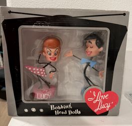 I Love Lucy Bobbing Head Dolls- Limited Edition #149 Out Of 10,000