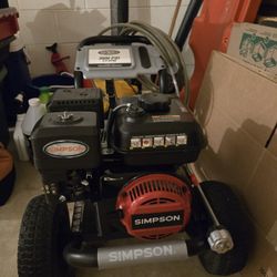 SIMPSON 3,000 PSI 2.4 GPM Gas Cold Water Premium Pressure Washer