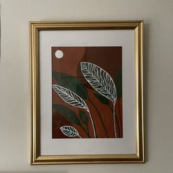 Framed original painting 