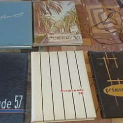 PEPPERDINE UNIVERSITY YEARBOOKS PROMENADE EACH $30obo '55 '56 '57 '58 '59.   