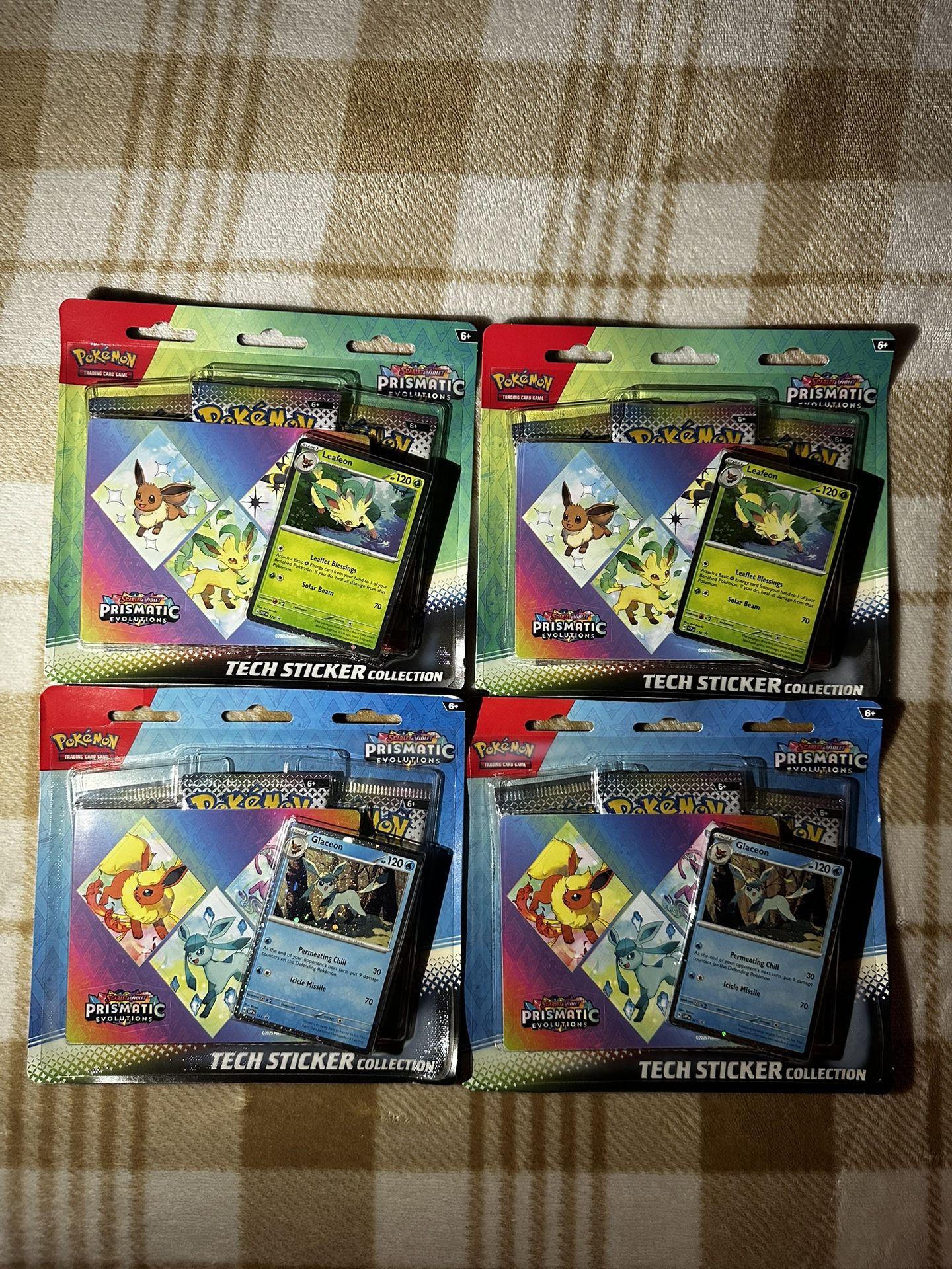 Prismatic Evolutions Sticker Collection