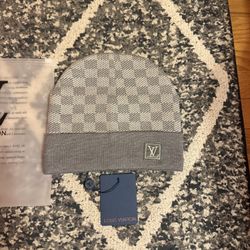 Louis Viutton Grey Petit Beanie 
