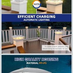 12 Pack Solar Light. Dusk To Dawn 