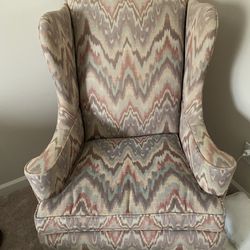 Chair-wingback With Cover 