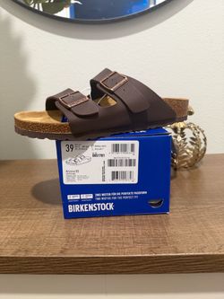 Birkenstock Arizona BS Dark Brown Sandals Size 39
