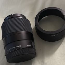Sigma Camera Lens 