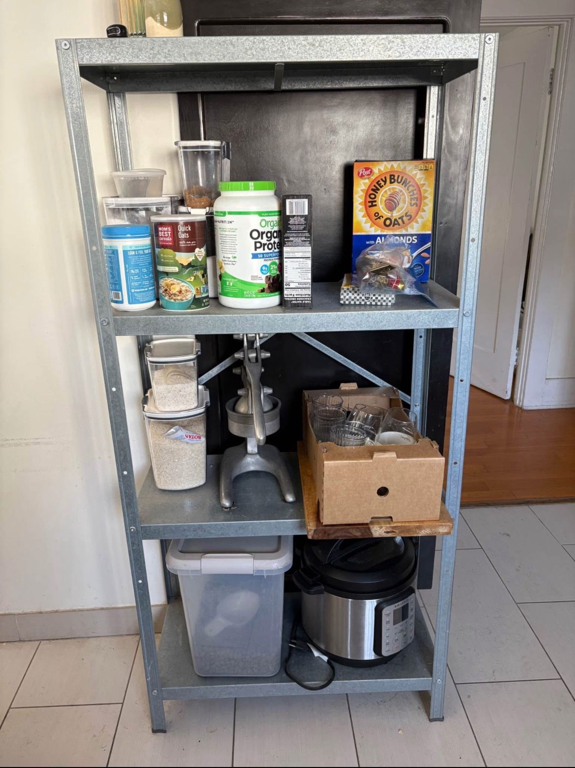 Brand New Metal Rack Shelving Shelf 23x11x55h