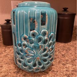 Ceramic Candle Holder/Vase 