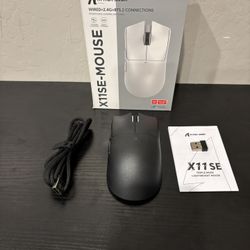 ATTACK SHARK X11SE Wireless Gaming Mouse Charging Cable,BT/2.4G Wireless/Wired  Very lightly used!  The ATTACK SHARK X11SE Wireless Gaming Mouse is a
