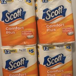 Scott Toilet Paper 4/$20