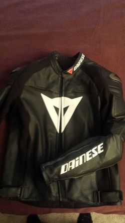 Dianese leather riding jacket size 54 (XL)