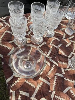 Glass Cup And Dishes