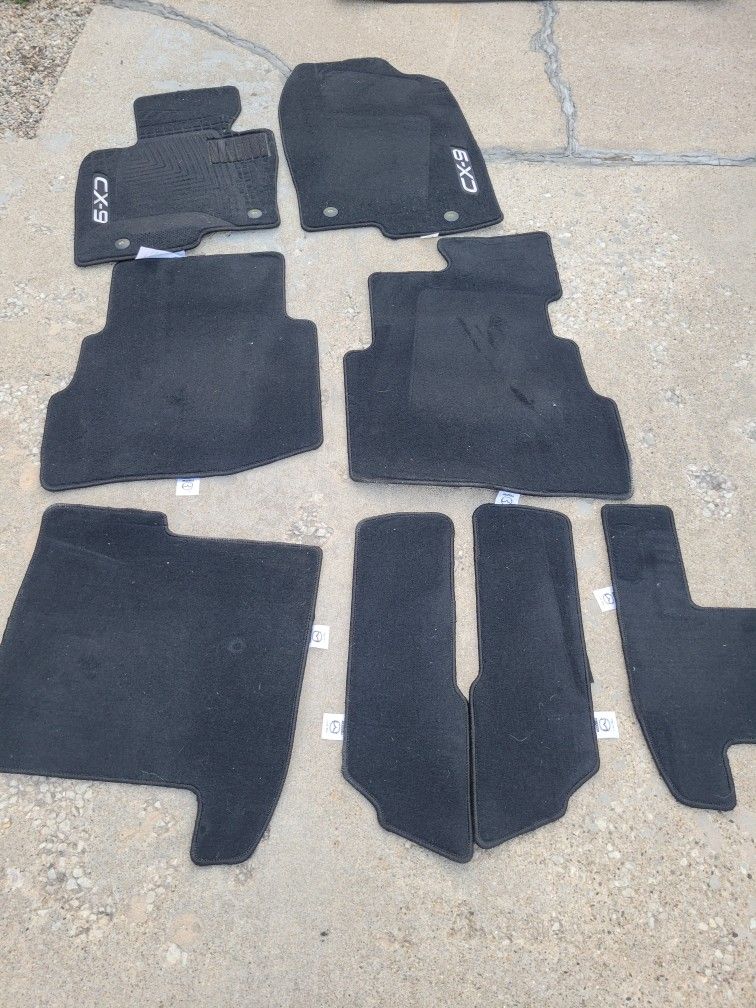 2016-22 Mazda CX-9 Regular Floor Mats